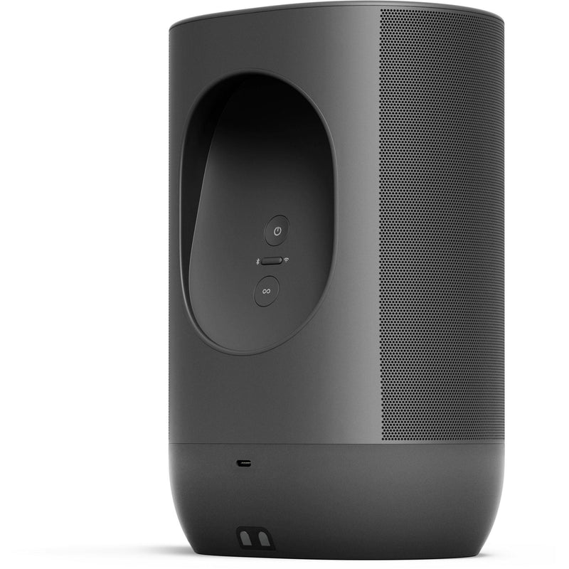 Sonos Bluetooth or Wi-Fi Waterproof Smart Portable Speaker MOVE1US1BLK IMAGE 4