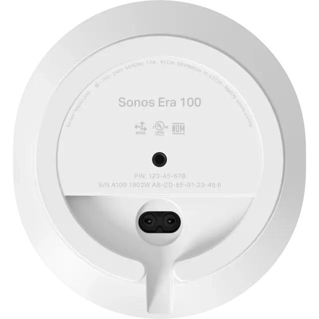 Sonos Wireless Bluetooth Speaker Era 100 White IMAGE 7