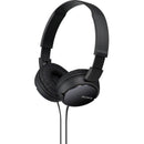  Sony On-Ear Headphones MDRZX110/BLK IMAGE 1