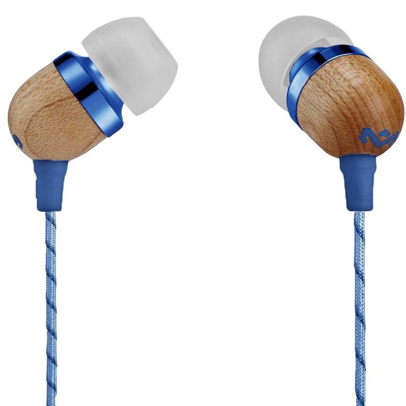 House of Marley In-Ear Headphones with Microphone EM-JE041-DN IMAGE 1