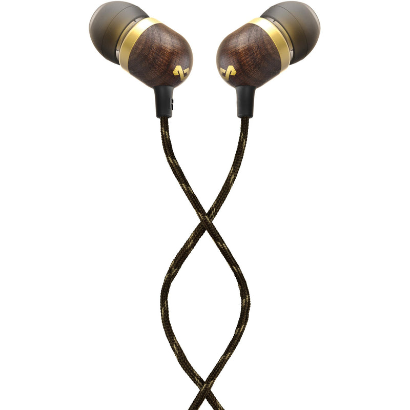 House of Marley In-Ear Headphones with Microphone EM-JE041-BA IMAGE 1