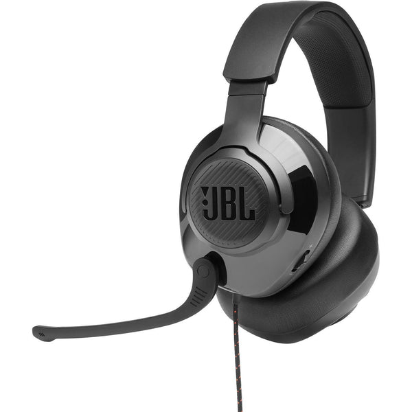 JBL Over-the-Ear Gaming Headphones with Microphone JBLQUANTUM200BLKAM IMAGE 1