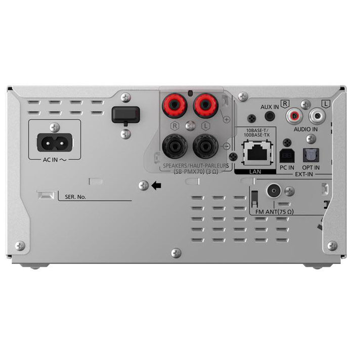 Panasonic 120-Watt Shelf Audio System with Bluetooth SC-PMX800