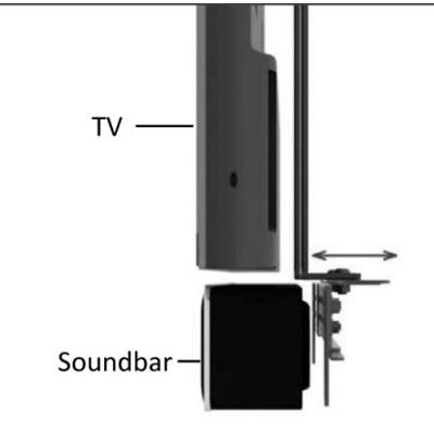 Sonora TV Soundbar Bracket SWBR2 IMAGE 2