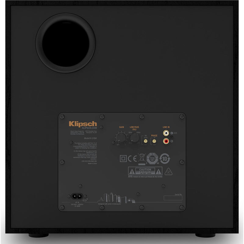  Klipsch Reference 200-Watt Subwoofer R-121SW IMAGE 4