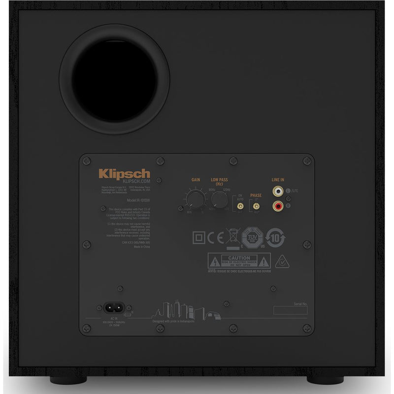  Klipsch Reference 150-Watt Subwoofer R-101SW IMAGE 4