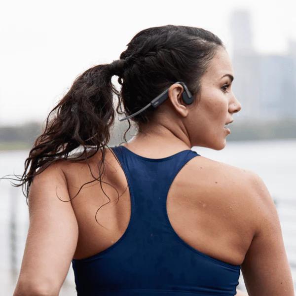 SHOKZ OpenMove S661 Open-Ear Bluetooth Headphones with Microphone S661-ST-GY IMAGE 5