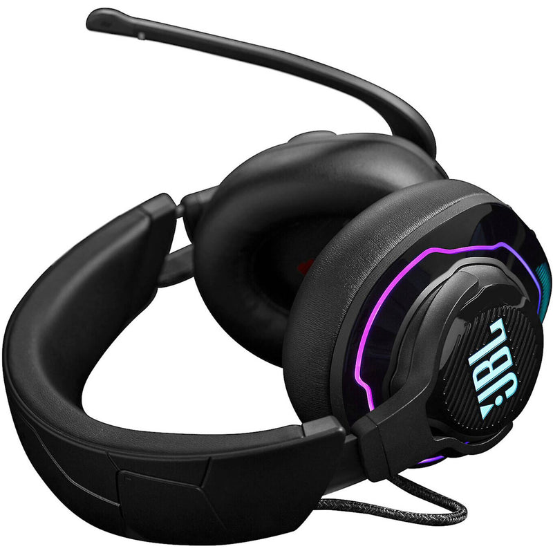 JBL Wireless Over-the-Ear Gaming Headphones with Microphone JBLQ910WLBLKAM IMAGE 4