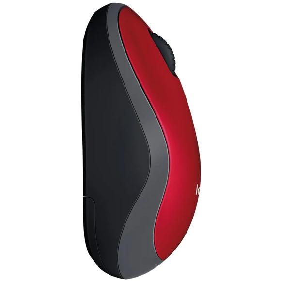 Logitech Wireless Mouse M185 Red IMAGE 2