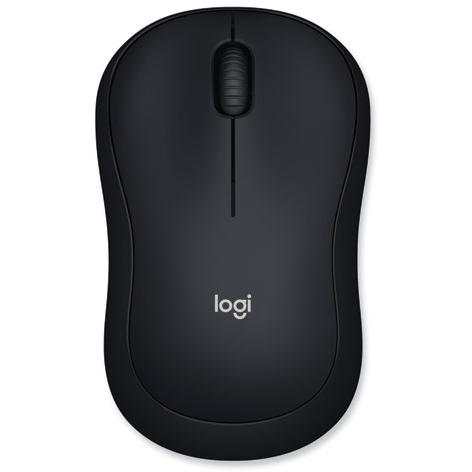 Logitech Wireless Mouse M185 Black IMAGE 1