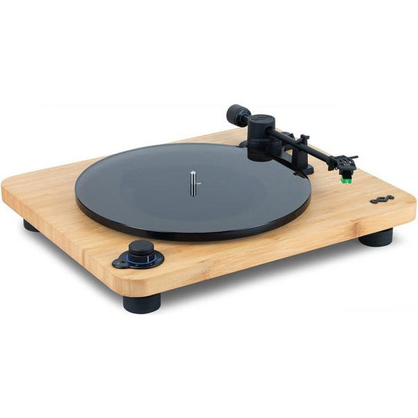 House of Marley 2-Speed Turntable with Built-in Bluetooth EM-JT010-SB IMAGE 1