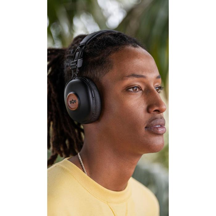 House of Marley Wireless Over-the-Ear Headphones EM-JH143-SB House of Marley Wireless Over-the-Ear Headphones EM-JH143-SB