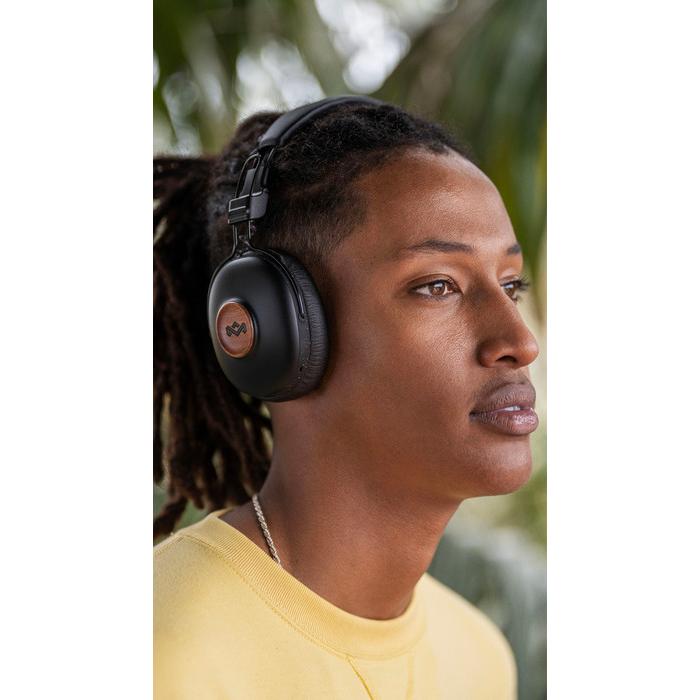 House of Marley Wireless Over-the-Ear Headphones EM-JH143-SB IMAGE 4
