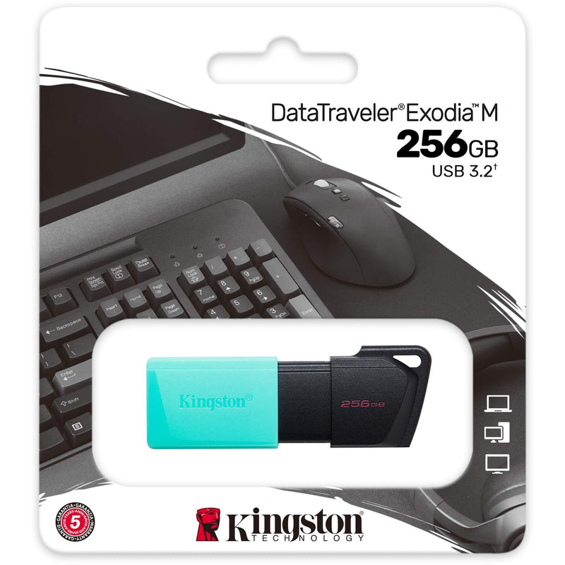 Kingston DataTraveler Exodia M USB Flash Drive with Moving Cap DTXM/256GB IMAGE 3