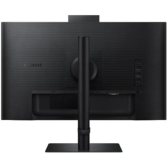 Samsung 24-inch Professional Monitor with Integrated Webcam and Speakers LS24A400VENXZA IMAGE 4