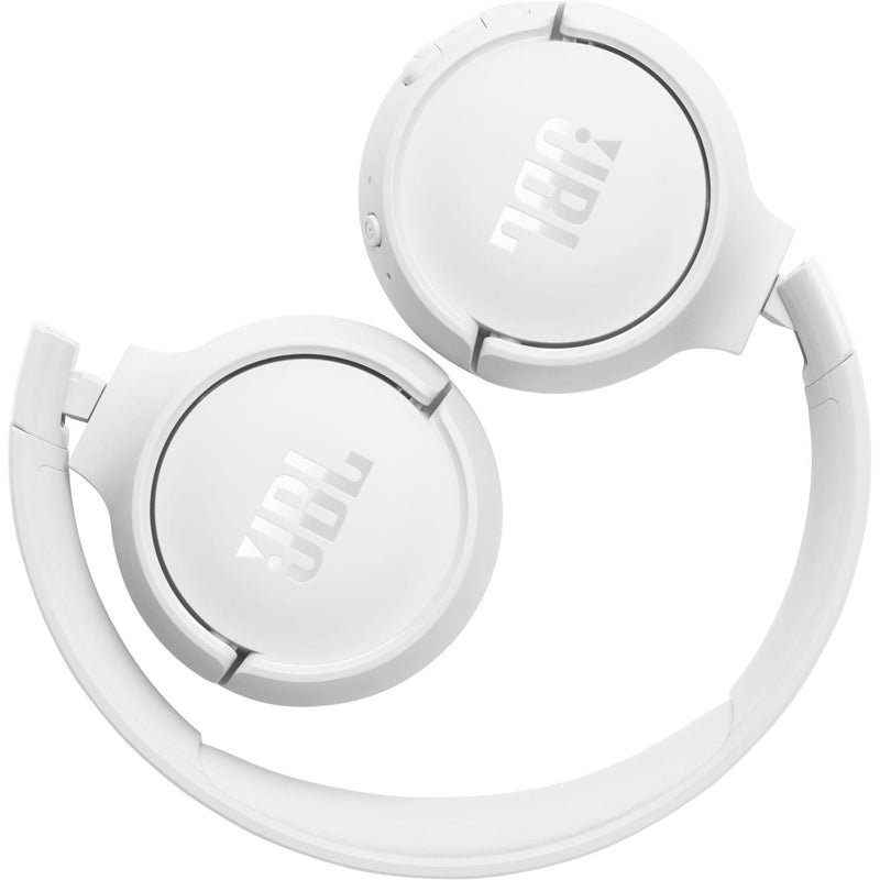JBL Wireless On-Ear Headphones with Microphone JBLT520BTWHTAM IMAGE 10