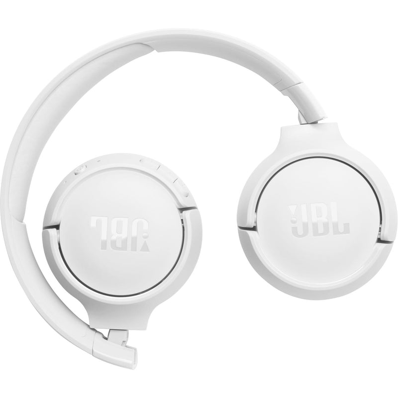 JBL Wireless On-Ear Headphones with Microphone JBLT520BTWHTAM IMAGE 6