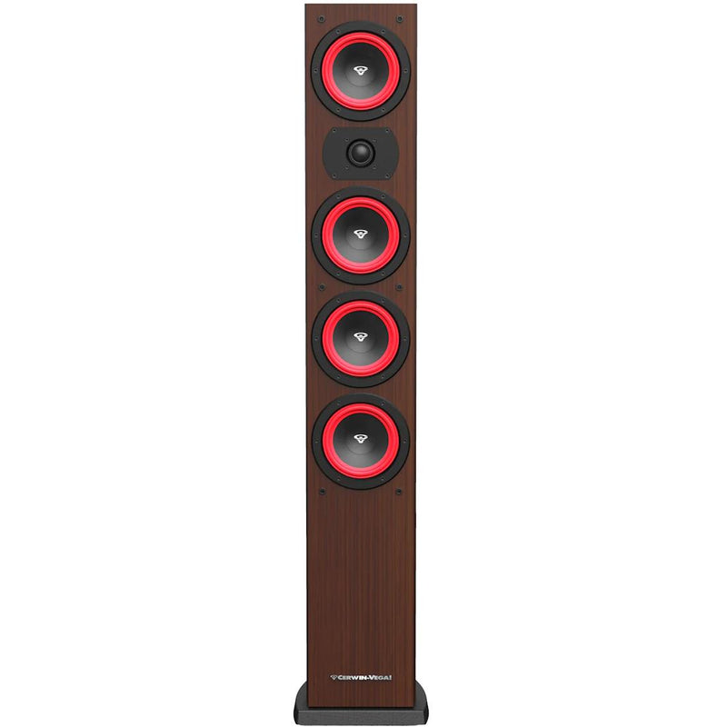 Cerwin-Vega 280-Watt, 4" 3-Way Floorstanding Speaker - Espresso LA44E IMAGE 1