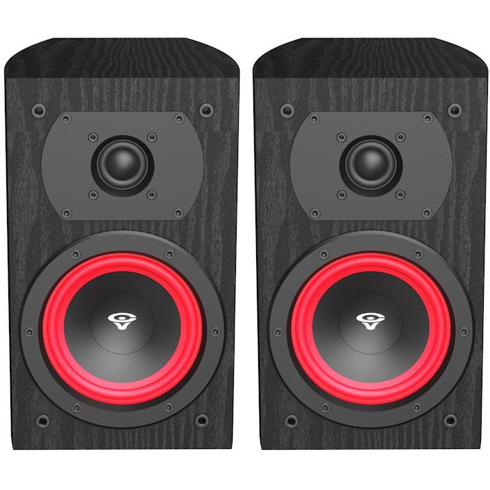 Cerwin-Vega 4" 2-Way Bookshelf Speakers - Black LA14B IMAGE 1