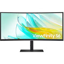 Samsung 34-inch, Ultra-Wide Curved Monitor with Speakers LS34C654UANXGO IMAGE 1