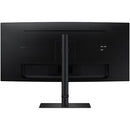 Samsung 34-inch, Ultra-Wide Curved Monitor with Speakers LS34C654UANXGO IMAGE 4