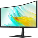 Samsung 34-inch, Ultra-Wide Curved Monitor with Speakers LS34C654UANXGO IMAGE 5