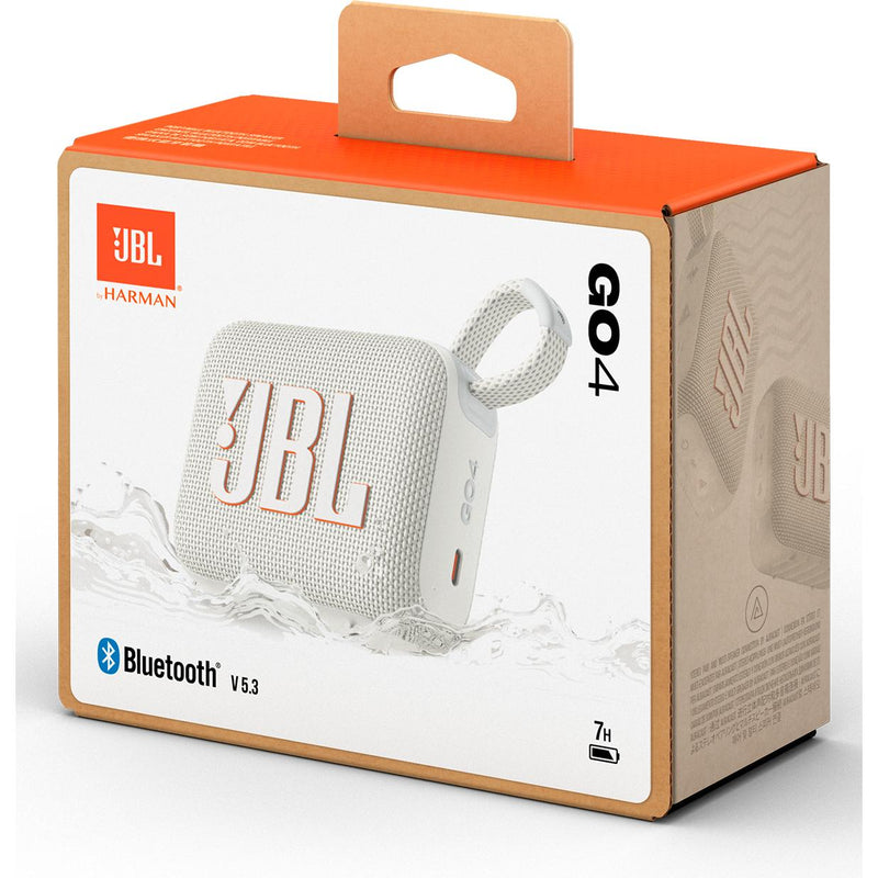 JBL Bluetooth Portable Speaker JBLGO4WHTAM IMAGE 12