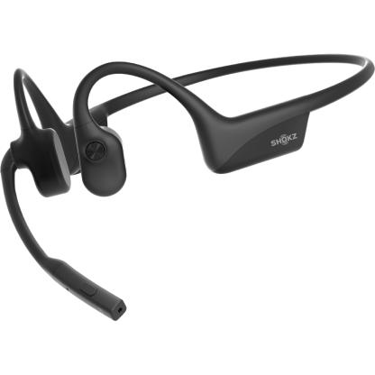 SHOKZ OpenComm2 Bluetooth Over-the-Ear Headphones with Microphone C110-AN-BK IMAGE 1