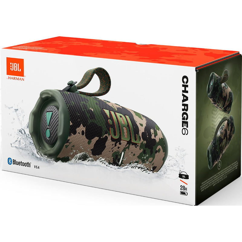 JBL Bluetooth Portable Speaker JBLCHARGE6SQUADAM IMAGE 10