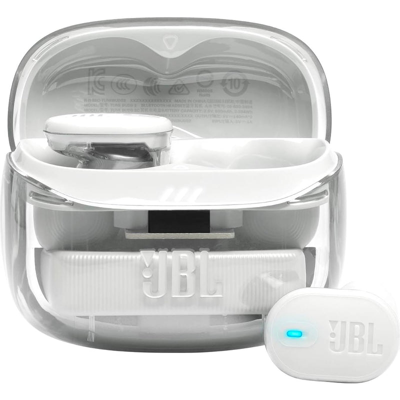 JBL True Wireless In-Ear Noise Cancelling Headphones with Microphone JBLTBUDS2GWHTAM IMAGE 1