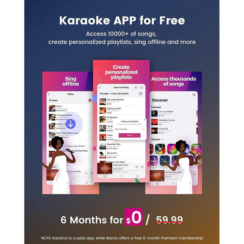 Ikarao Karaoke Machine Break X1 Break X1 IMAGE 3