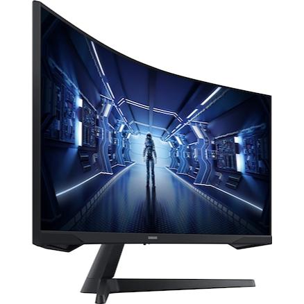  Samsung 34-inch Odyssey G5 165Hz Curved Gaming Monitor LC34G55TWWNXZA IMAGE 4