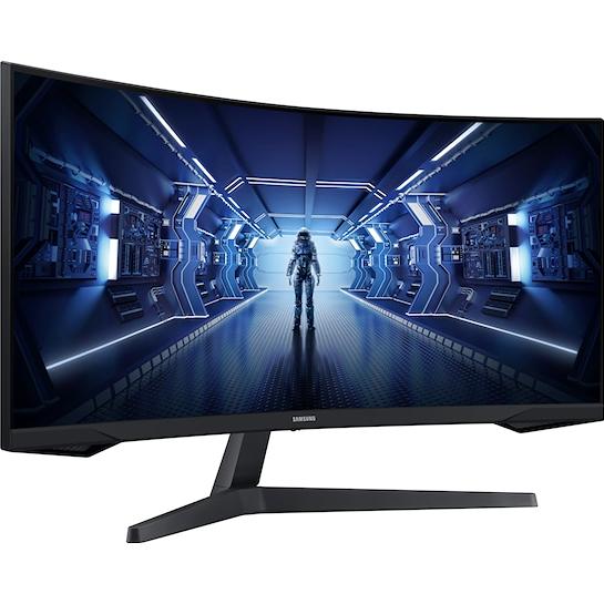  Samsung 34-inch Odyssey G5 165Hz Curved Gaming Monitor LC34G55TWWNXZA IMAGE 7