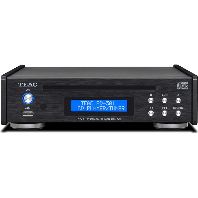  TEAC CD Player/FM Tuner PD-301-X/B IMAGE 1