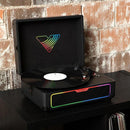  Victrola Journey Glow Suitcase Turntable VSC-700SB-BLK IMAGE 4