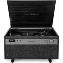  Victrola Century 6-in-1 Wood Turntable VTA-820SB-BLK IMAGE 1