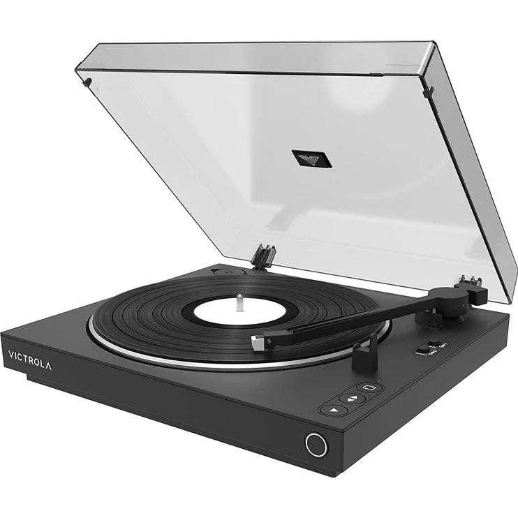  Victrola 2-Speed Automatic Turntable VPT-800-BLK IMAGE 3