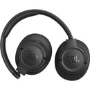  JBL Bluetooth Over-the-Ear Headphones with Microphone JBLT730BTBLKAM IMAGE 3