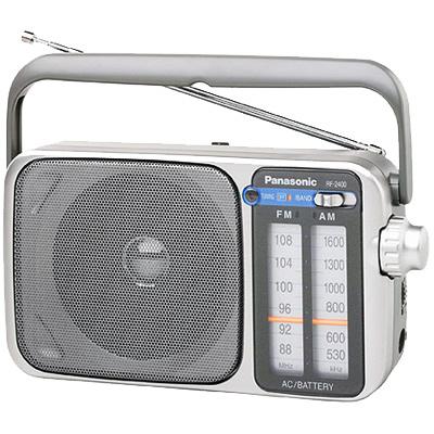 Panasonic AM/FM Radio RF-2400 Silver IMAGE 1