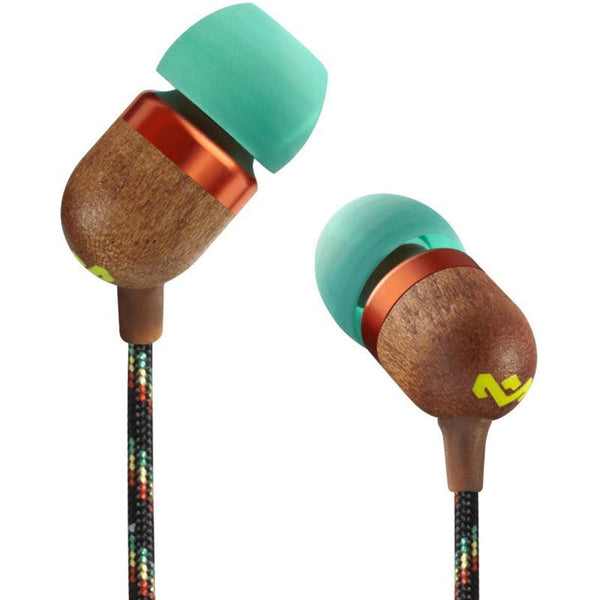 House of Marley In-Ear Headphones with Microphone EM-JE041-RA IMAGE 1