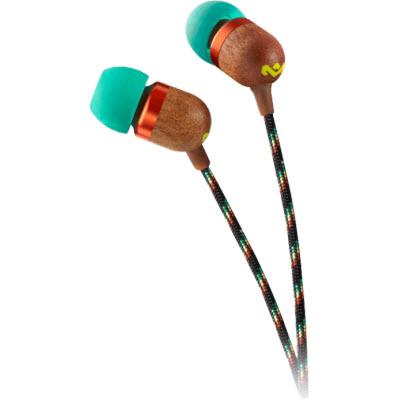 House of Marley In-Ear Headphones with Microphone EM-JE041-RA IMAGE 2