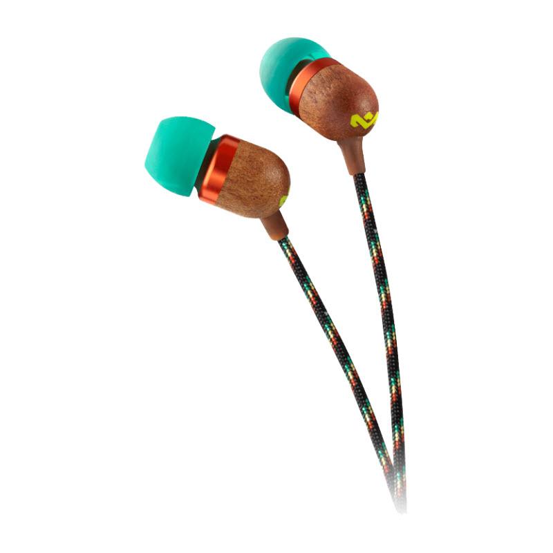 House of Marley In-Ear Headphones with Microphone EM-JE041-RA IMAGE 4