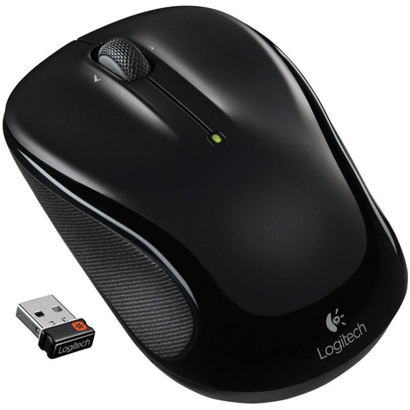 Logitech Mice Cordless Mouse M325 Black IMAGE 1