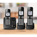 Panasonic Cordless Phones 3-Handset KX-TGD393B IMAGE 2