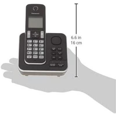 Panasonic Digital Cordless Answering System with 2 Handsets KX-TGD392B