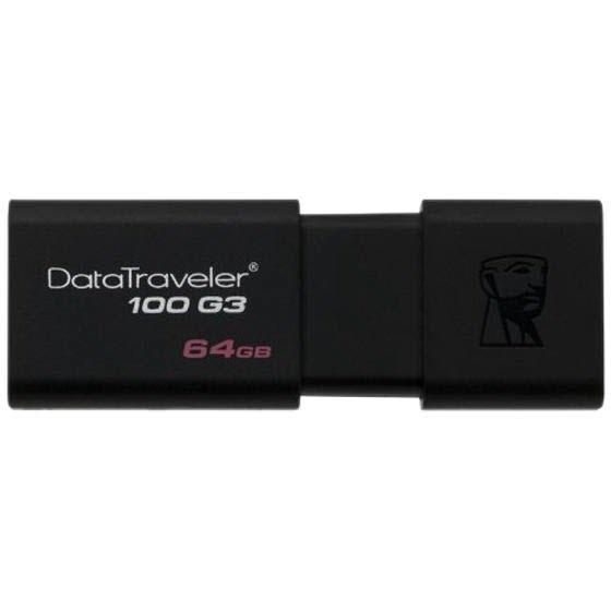 Kingston 64GB USB 3.0 DataTraveler DT100G3/64GB IMAGE 1
