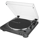 Audio-Technica 2-Speed Turntable AT-LP60X-BK IMAGE 1