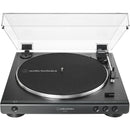 Audio-Technica 2-Speed Turntable AT-LP60X-BK IMAGE 2