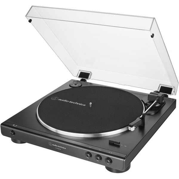 Audio-Technica 2-Speed Turntable with USB Output AT-LP60XUSB-BK IMAGE 1
