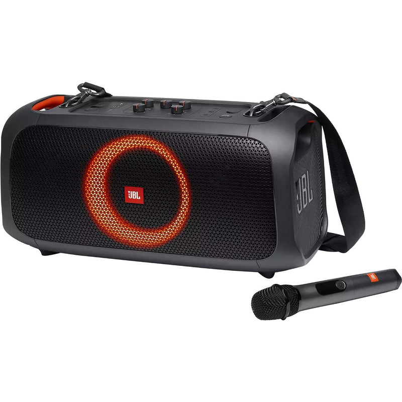 JBL PartyBox On-the-Go 100-Watt Water Resistant Bluetooth Portable Speaker JBLPARTYBOXGOBAM IMAGE 12